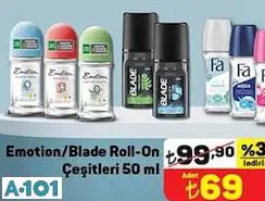 Emotion/Blade Roll-On Çeşitleri 50 Ml