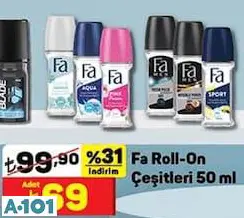 Fa Roll-On Çeşitleri 50 Ml