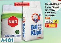 Nar/Bal Küpü/Irmak/Aras/Tat Küpü/Bor Şeker/Toz Şeker 5 Kg