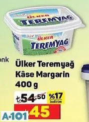 Ülker Teremyağ Kase Margarin 400 G