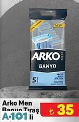 Arko Men Banyo Tıraş Bıçağı 5'Li