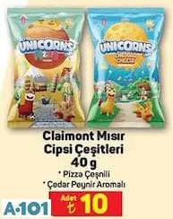 Claimont Mısır Cipsi Çeşitleri 40 G