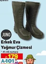 Juno Erkek Eva Yağmur Çizmesi