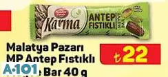 Malatya Pazarı MP Antep Fıstıklı Meyve Barı 40 G