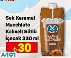 Sek Karamel Macchiato Kahveli Sütlü İçecek 330 Ml