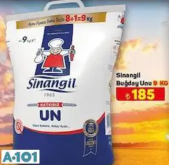 Sinangil Buğday Unu 9 Kg