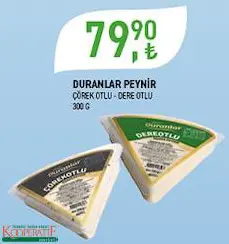 Duranlar Peynir 300 G Çeşitleri