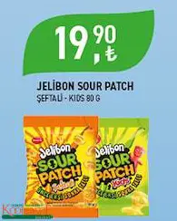 Kent Sour Patch Jelibon 80 G Çeşitleri