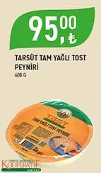 Tarsüt Tam Yağlı Tost Peyniri 400 G