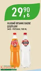 Uludağ Efsane Gazoz Çeşitleri 1500 Ml