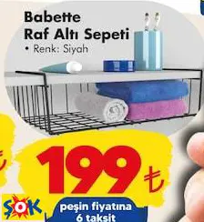 Babette Raf Altı Sepeti