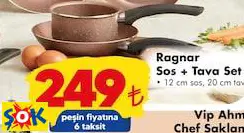 Papilla Ragnar Sos+Tava Set 12 Cm/20 Cm