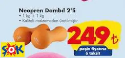 Slazenger Neopren Dambıl 2'Li