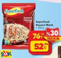 Superfresh Kayseri Mantı 400 G