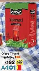 Ofçay Tiryaki Siyah Çay 1 Kg