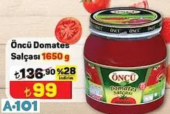 Öncü Domates Salçası 1650 G