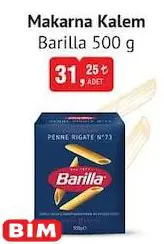 Barilla Makarna Kalem 500 G