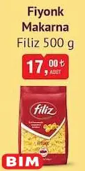 Filiz Fiyonk Makarna 500 G