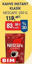 Nescafe Instant Klasik Kahve 100 G