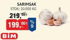 Sarımsak Kg