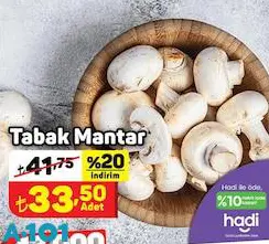 Tabak Mantar Adet