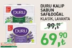 Duru Kalıp Sabun Saf&Doğal