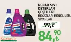 Renax Sıvı Deterjan Çeşitleri