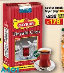 Çaykur Tiryaki Siyah Çay 1 Kg