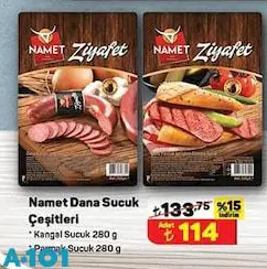 Namet Dana Sucuk Çeşitleri