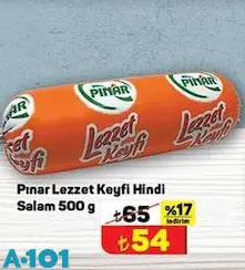 Pınar Lezzet Keyfi Hindi Salam 500 G