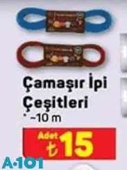 Çamaşır İpi Çeşitleri 10 M