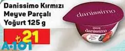 Danissimo Kırmızı Meyve Parçalı Yoğurt 125 G