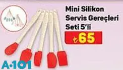 Mini Silikon Servis Gereçleri Seti 5'Li