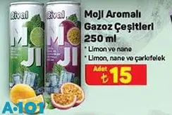 Moji Aromalı Gazoz Çeşitleri 250 Ml