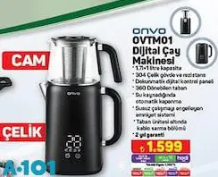 Onvo 0VTM01 Dijital Çay Makinesi