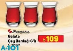 Paşabahçe Galata Çay Bardağı 6'Lı 120 Cc