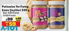 Patiswiss Yer Fıstığı Ezme Çeşitleri 330 G