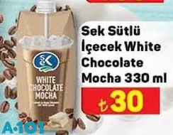 Sek Sütlü İçeçek White Chocolate Mocha 330 Ml