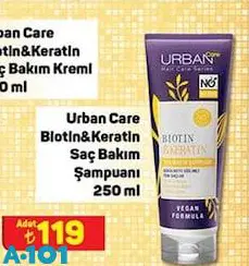 Urban Care Biotin&Keratin Saç Bakım Şampuanı 250 Ml