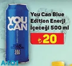 You Can Blue Edition Enerji İçeceği 500 Ml