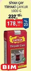 Çaykur Tiryaki Siyah Çay 1000 G