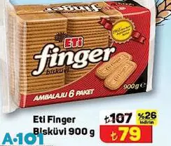 Eti Finger Bisküvi 900 G