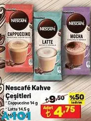 Nescafe Kahve Çeşitleri 14/14,5/17 G