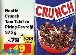 Nestle Crunch Tam Tahıl Ve Pirinç Gevreği 375 G