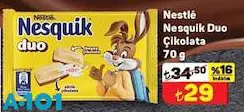 Nestle Nesquik Duo Çikolata 70 G