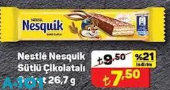 Nestle Nesquik Sütlü Çikolatalı Gofret 26,7 G