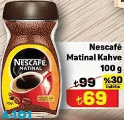 Nescafe Matinal Kahve 100 G