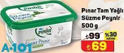 Pınar Tam Yağlı Süzme Peynir 500 G