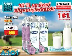 Torku Süt 4X1 L