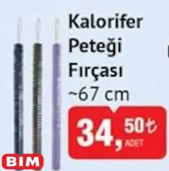 Kalorifer Peteği Fırçası 67 cm